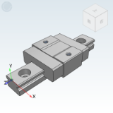IAD11_12 - Miniature Linear Guide Short Slider Non-Interchangeable Normal Grade Micro gap