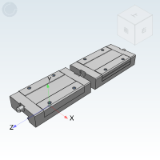 IAF01_06 - Miniature Linear Guide Light Preload (FC): 0 Slider Extended Type Interchangeable