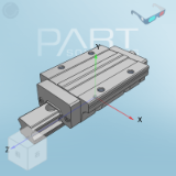 IBP31_33 - High-assembly high-profile linear guide - super heavy duty type · slider flange type · interchangeable