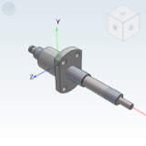 LCA21_22 - Grinding ball screw, shaft diameter 10 lead 2/4/10/20, standard nut type.