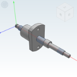 LCC47_49 - Rolled ball screw / shaft diameter 8 / lead 2/4  / standard nut type
