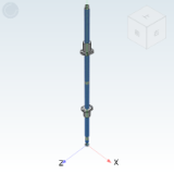 LCN07 - Rolled ball screw (left and right rotation) / shaft diameter 16/20/25/32 • lead 5/10