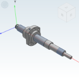 LCS07_08 - Rolled ball screw / shaft diameter 20 / lead 5/10/20  / standard nut type