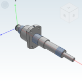 LCV47_49 - Rolled ball screw / shaft diameter 25 / lead 5/10/25  / standard nut type