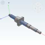 LCV55_57 - Grinding ball screw shaft diameter 25 · lead 5/10/20 standard nut type