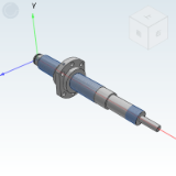LCY07_08 - Rolled ball screw / shaft diameter 32 / lead 5/10/32  / standard nut type
