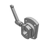LKP51_52 - 30 degree trapezoidal screw anti-rotation fixture ????¡§???¡§? opposite flange type with bearing type