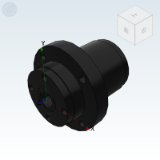 BJF93_94 - Bearing with seat/Guide flange type/Backward combined radial bearing + deep groove ball bearing