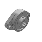 T-BDV - Bearing with seat, with light diamond seat, outer spherical ball bearing, casting type, standard type