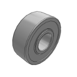 BAG693_628-2RS__624_628-2RZ - Miniature deep groove ball bearing  with rubber seal ring type non-contact/contact type
