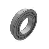 BAL682ZZ_6905ZZ - Miniature Flanged Deep Groove Ball Bearing - Double Sided with dust cover