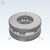 BBM06 - One-way thrust ball bearing with self-aligning race