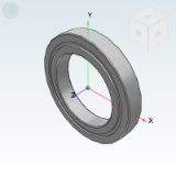BFA31 - Machine tool bearing/NO sealing ring/One way angular contact ball bearing C-type contact angle 18 °