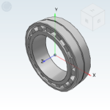 BFA71 - Double row cylindrical roller bearing/Outer ring without flange