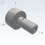 BPG35 - Double Row needle roller cam bearing follower, bolt type, standard type, spherical type
