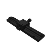 EJR11 - Dovetail slot type manual stage / long stroke rack and pinion type / standard type / X axis