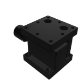 ELB01_02 - Dovetail Groove Manual Stage / Feed Screw Drive / Precision / Z-Axis