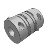 DBG01_11 - 平行线式联轴器·螺钉固定长型·铝合金/不锈钢
