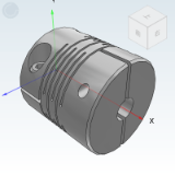 DBH21 - Parallel wire coupling PEEK (polyetheretherketone) screw clamp type