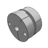 DBJ01_12 - 膜片式联轴器·螺钉夹紧型·单膜片/双膜片·高钢性·铝合金