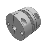 DBM01_22 - 膜片式联轴器·螺钉夹紧型·铝合金·单膜片/双膜片