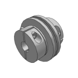 DBN01_21 - Diaphragm Stepped Coupling¡¤Screw Clamping Type¡¤Single Diaphragm/Double Diaphragms¡¤Aluminum Alloy / Stainless Steel (Aluminum Bronze)