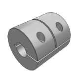 DCQ01_02 - 刚性联轴器·螺钉夹紧型·铝合金