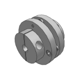 DEN01_11 - Economical Disk Stepped Coupling¡¤Screw Clamping Type¡¤Single Diaphragm/Double Diaphragms