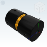 DFE01 - 锯齿型联轴器/螺钉固定型