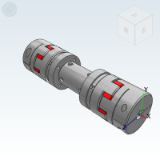 DFG21_31 - Plum Coupling¡¤Screw Clamping Type/Screw Separate Type¡¤High Torque/Aluminum Alloy