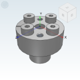 EUX31_34 - 免键胀套·挡圈一体式·简易型·带定心功能