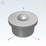 E-QDC21_22 - Economy type steel universal ball/turning type press in type