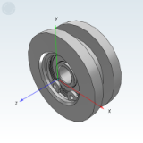 QBQ61_91 - Guide wheel · flange type