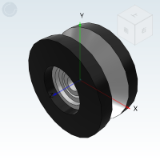 QBR01_43 - Guide wheel Vtype