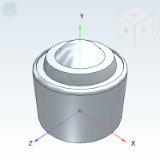 QDB01_06 - Steel Universal Ball ¡¤ Stamping Type ¡¤ Push-In Type
