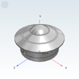 QDF03 - Steel Universal Ball,Turning Type/Press-In Type·Quick Installation Type