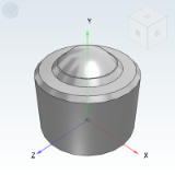 QFA11_12 - 重型钢制万向球·压入式