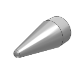 EFC01_71 - Small diameter bar, flat cone type / ball head cone type / ball head type