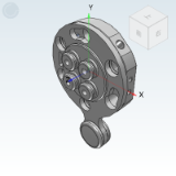 NGM01 - Robot Quick Change Module•Round•Manual Switch