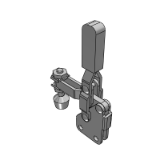 WDC101-AI - Quick clamp. Flange base. Straight base. Vertical compression