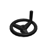 HAL83_87 - Handwheel¡¤Straight Spoke Round Rim Handwheel¡¤No Opening Type¡¤Rotary Handle Type