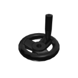 HAL91 - Handwheel¡¤Straight Spoke Wheel Flange Handwheel¡¤Open Type¡¤Rotary Handle Type