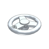 HAL98 - Handwheel¡¤Straight Spoke Round Rim Handwheel¡¤No Handle Type
