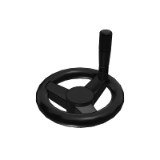 HAN61 - Handwheel ¡¤ Foldable Straight Spoke Round Rim Hand Wheel ¡¤ Handle Foldable Type