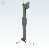 HFX55 - Multi-stage locking telescopic struts for heavy doors, can stop at will