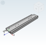 IDB32_33 - Industrial slide/heavy-duty/open/close locking inner rail withdrawable/76 series · three section type