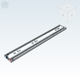 IDB56 - Slide rail 45 series ??¨¨ three-section type with manual unlocking device