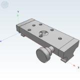 IDE09 - Industrial slide rails (single piece)/slides/twin shafts • rollers