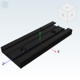 IDE72 - Compact Industrial Slide Rail (Single Piece) ¡¤ 40 Series. Slide Rail/Slider/Heavy Duty Load Type