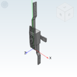 XAU22 - Connecting rod lock/Key driven/Three point